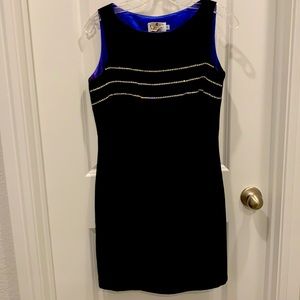 Black with jewels dress